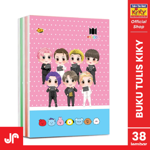 

KIKY BUKU TULIS SEKOLAH ANAK 1 PAK / BUKU TULIS ANAK MOTIF LAKI LAKI & PEREMPUAN