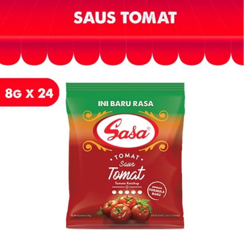 

SASA Tomat Sachet 8 gr