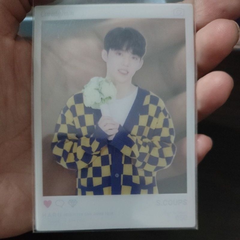 Seventeen Scoups trading card TC Haru 2019 Japan Tour no 050