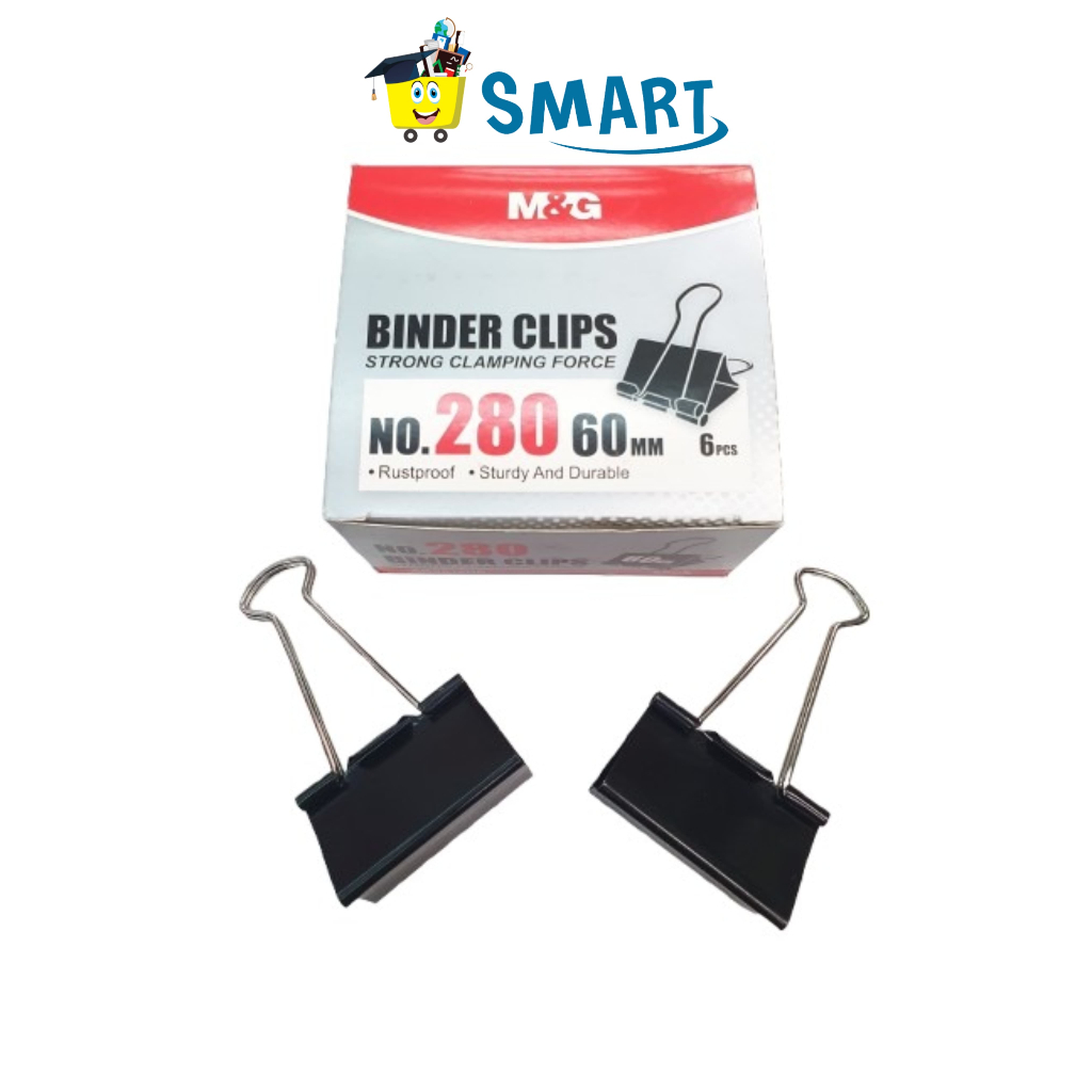 

M&G BINDER CLIP 280 60MM(6PCS)