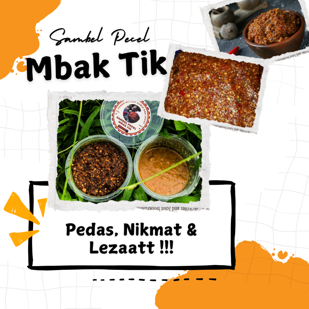 

Sambel Pecel Mbak Tik 1KG