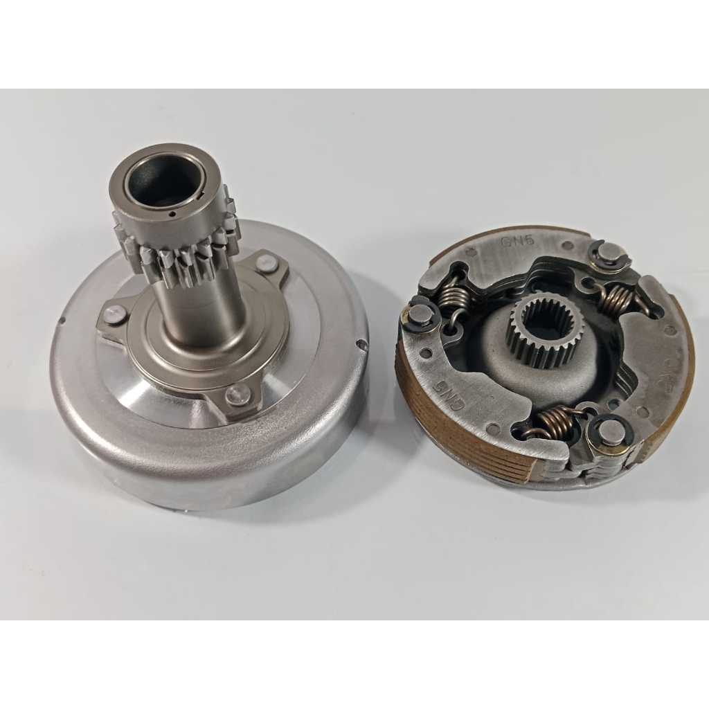 Lonceng Kopling PLUS Ganda Kopling Assy Otomatis Supra X Lama 100cc, Supra Fit Lama & Grand : GN5