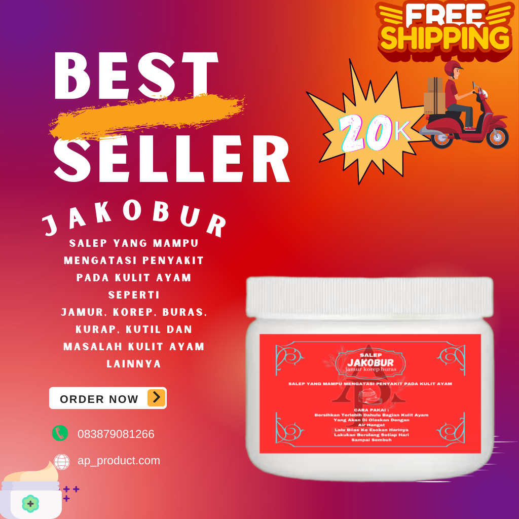 JAKOBUR By AP Product Salep 100% herbal yang sangat ampuh dan manjur dalam mengobati Penyakit Pada K