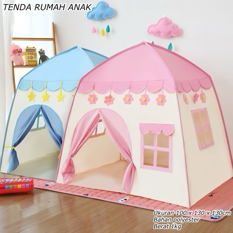 TENDA RUMAH ANAK || TENDA RUMAH ANAK INDOOR OUTDOOR || TENDA RUMAH MAINAN ANAK