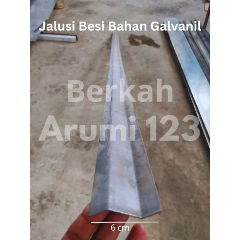 Jalusi Besi Bahan Galvanil/lubang Angin Garasi Pagar