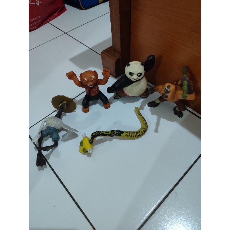 co Mcdonald happy meals kungfu panda 2008