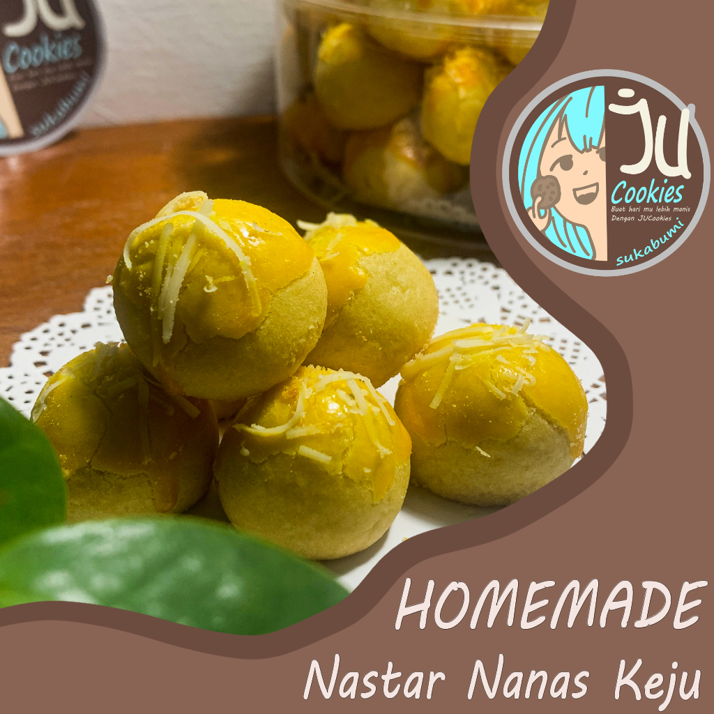 

[HOME-MADE] KUE KERING LEBARAN NASTAR NANAS 500gr