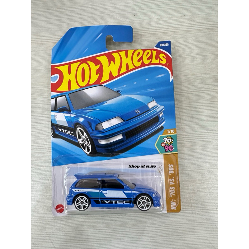 HOT WHEELS '90 HONDA CIVIC EF