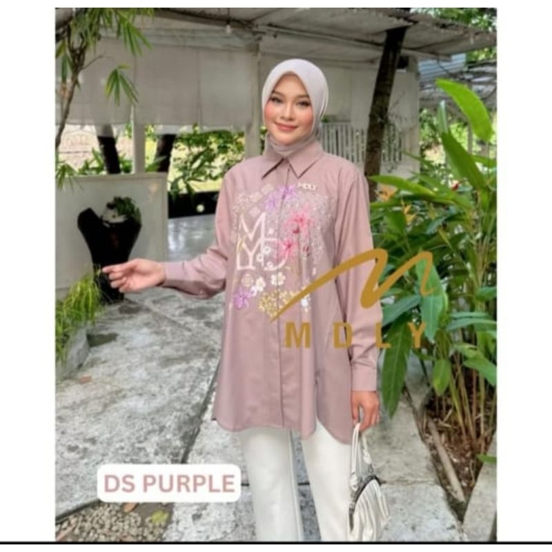 geka top by mdly original /kemeja geka mdly /kemeja wanita mdly