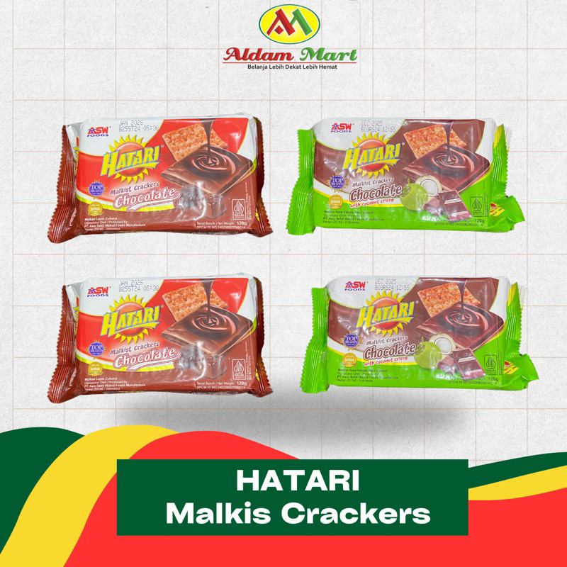 

A.M/ HATARI Malkist Crackrs 120g