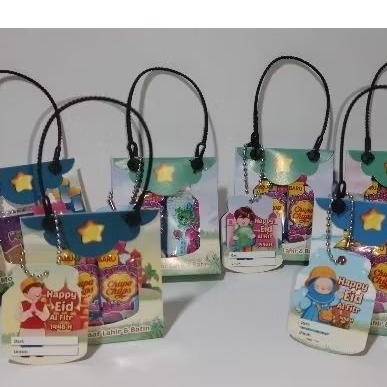 

Amplop Lebaran Mini Parcel Bentuk Tas