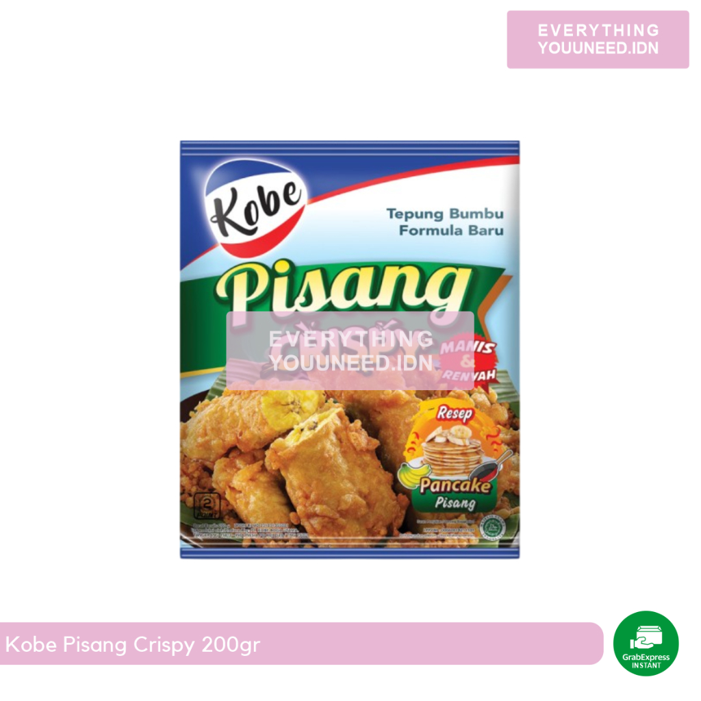

Kobe Tepung Pisang Goreng Crispy 200gr