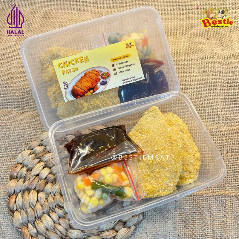 

Chicken Katsu | Paket Ayam Katsu Halal By BestieMeat