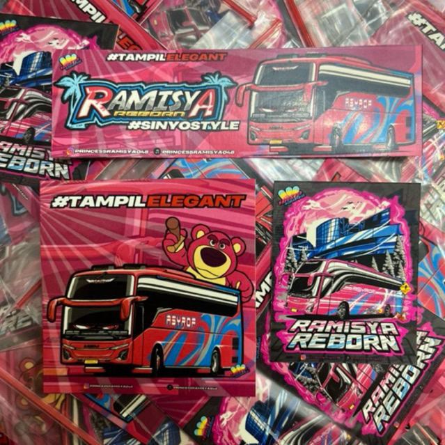 

Sticker Princess Ramisya V4 100% Original