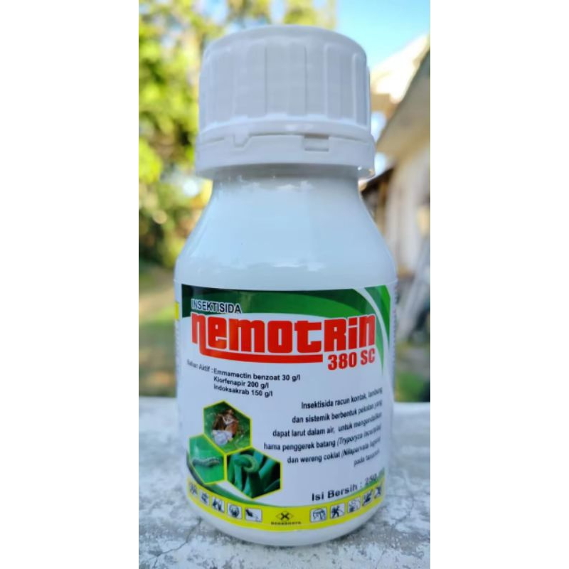 NEMOTRIN INSEKTISIDA 380 SC | 250ML | SISTEMIK Pembasmi Hama Gulma Hama Padi Racun Ulat Paling Ampuh