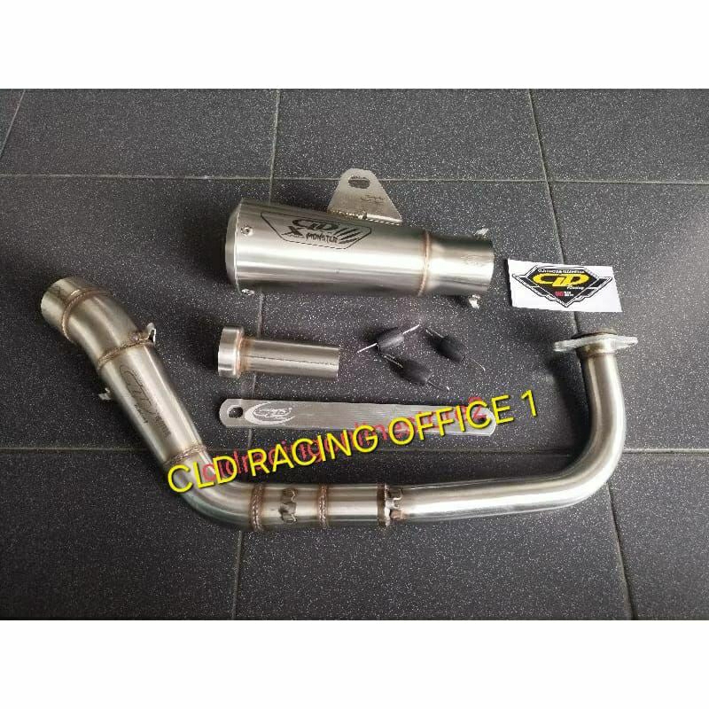 Knalpot Racing Vario 125/150 old dan New Type Monster X inlet 50mm by CLD Racing Original