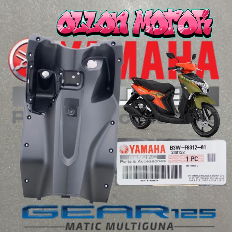 LEG SHIEL 2, B3W-F8312-00, COVER KONTAK YAMAHA GEAR 125 ORIGINAL YGP