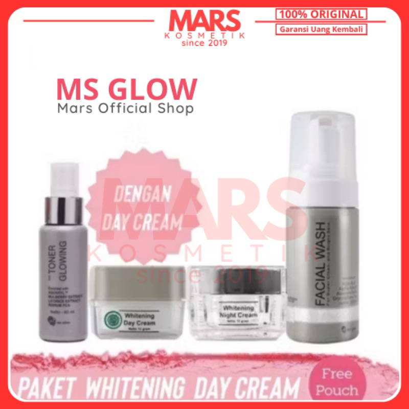 PAKET WHITENING MS GLOW whitening ms glow