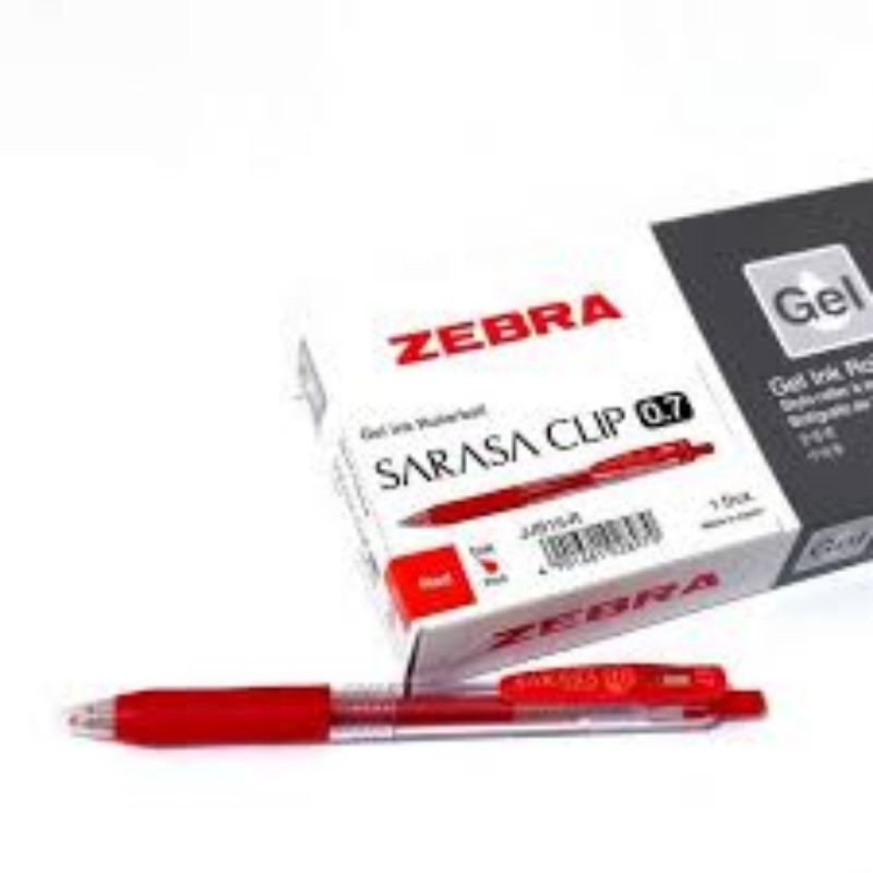 

Pulpen Gel Zebra Sarasa 0.7mm Merah