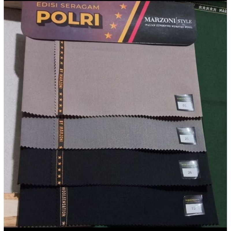 Kain Bahan Seragam PDH PDU Polri Polisi ||| Kain Bahan Seragam Polri Polisi Terbaru