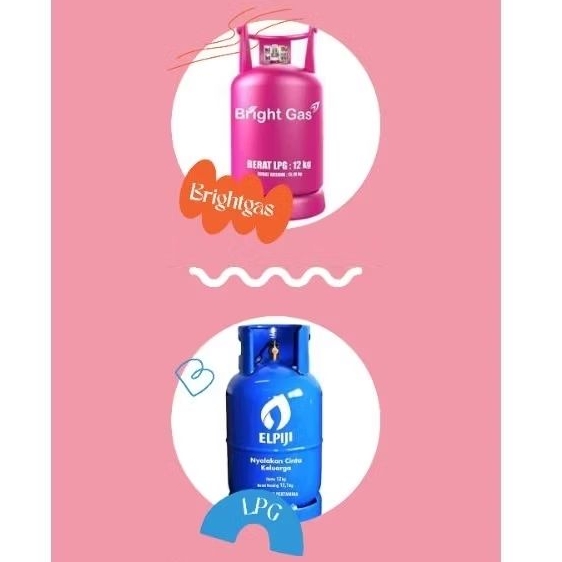 Refill Bright Gas 12kg