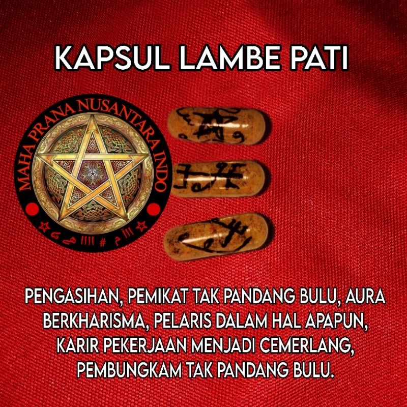 

Herbal Kapsul Lambe Pati