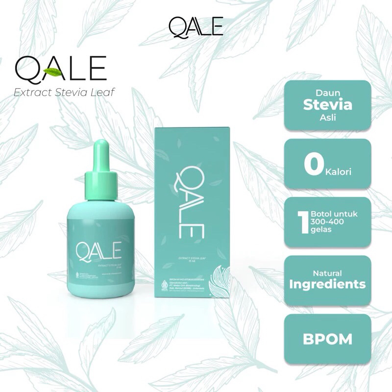 

[QALE]STEVIA MANIS DARI DAUN STEVIA PREMIUM GRADE A+++