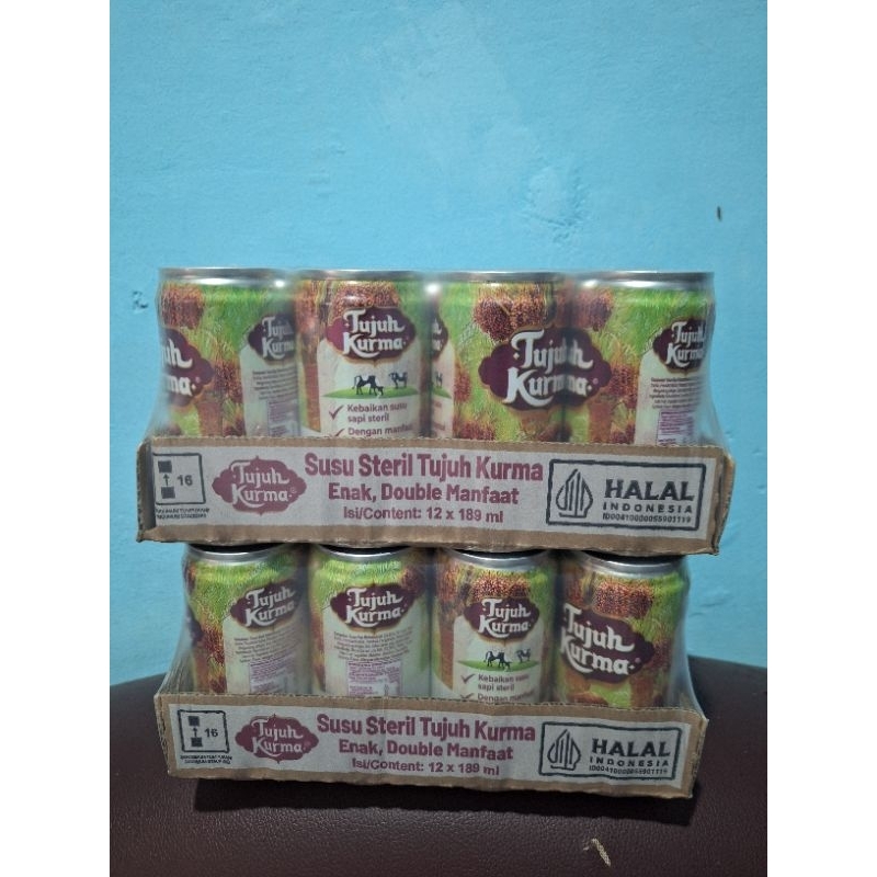 

TUJUH KURMA SUSU STERIL ISI 12