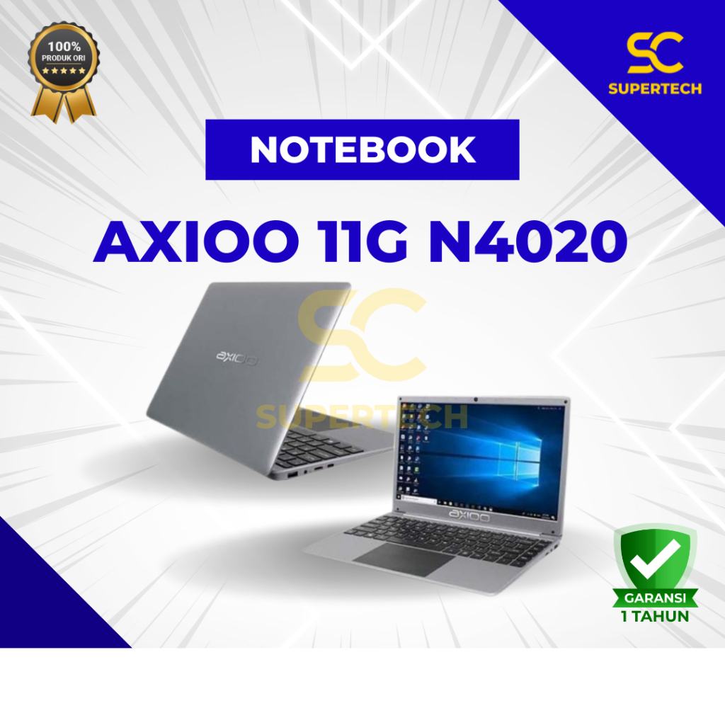 NOTEBOOK AXIOO MyBook 11G N4020 RAM 6GB 256SSD 11.6 IPS DOS