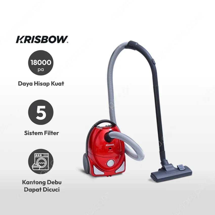 Krisbow Dry Sl 237 E Vacuum Cleaner 3 Ltr