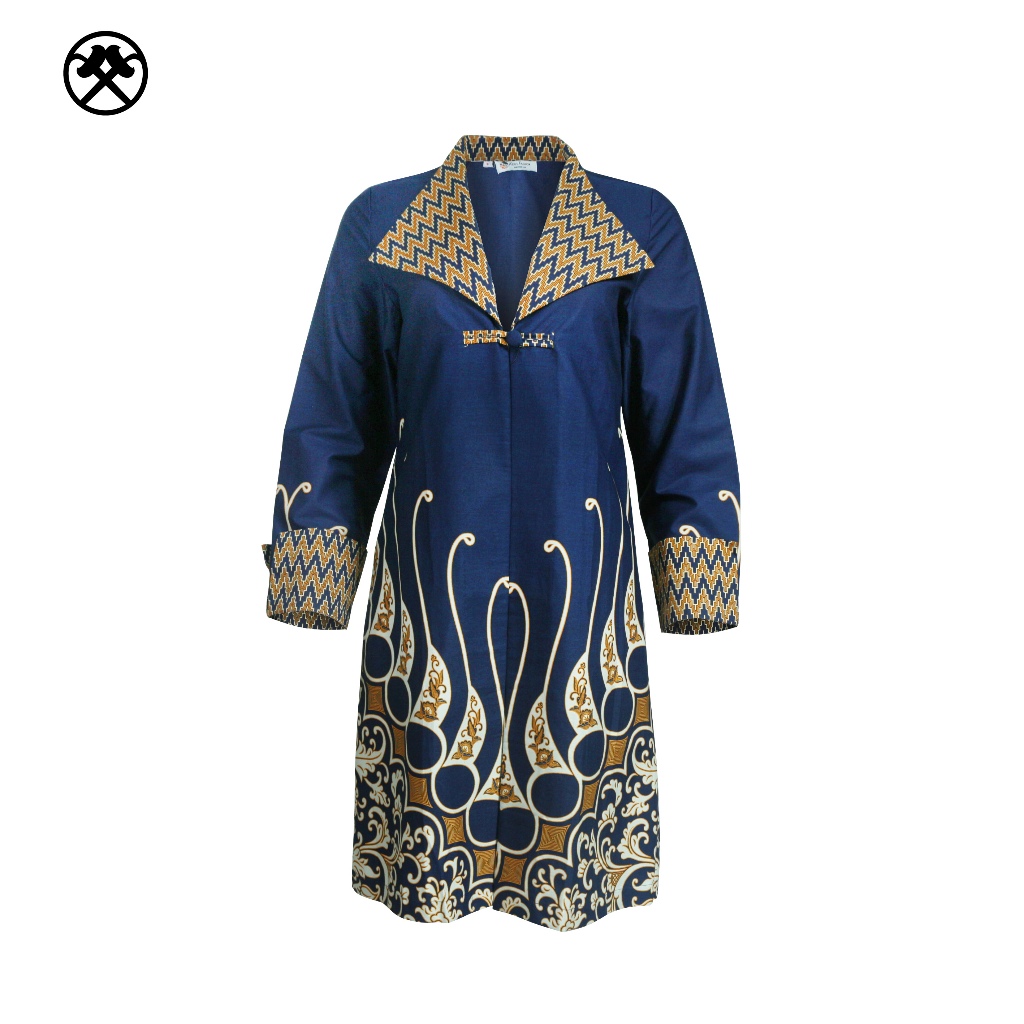 Keris Gallery Outer Batik Wanita Lengan Panjang Motif Parang Anom Komb. Tirtotejo