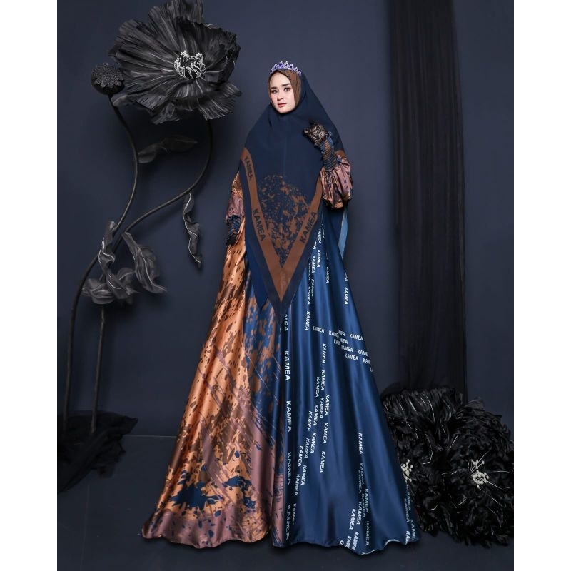 HAZIQA SERIES by KAMEA LABEL | BAJU GAMIS MUSLIM SYAR'I PREMIUM - 100% ORIGINAL