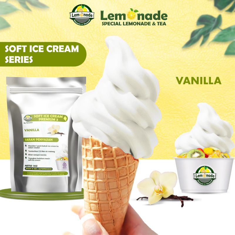 

Bubuk Soft Ice Cream-Icecream 1KG / Bubuk Es krim Premium 88