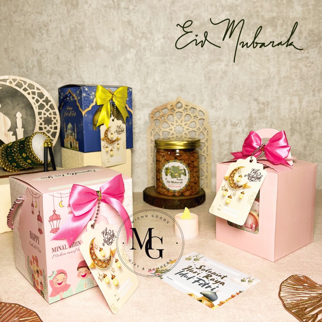 

[Ready Stock] Hampers Lebaran isi 1 Jar / Hampers Idul Fitri / Hampers Parcel Eid Mubarak / Bingkisan Lebaran Ramadhan 2025 Jar 600ml 2