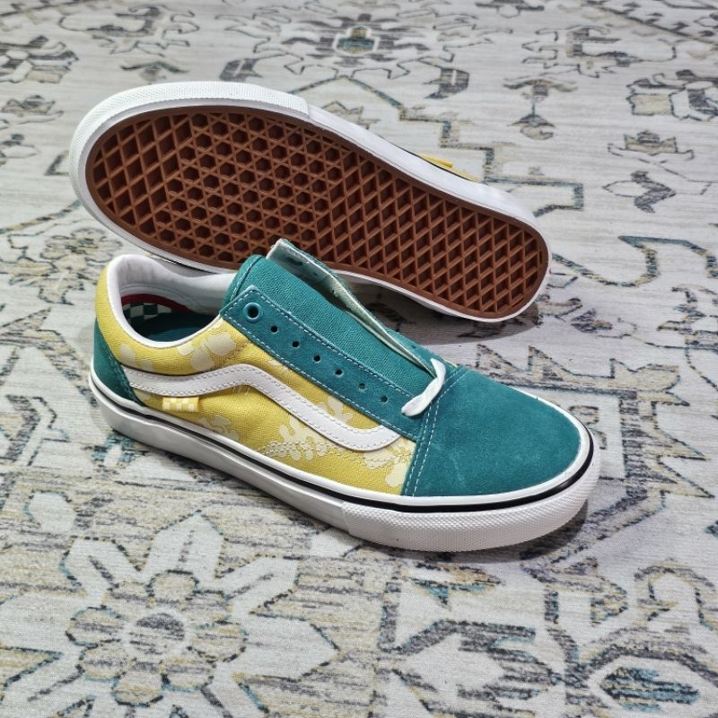Vans Old Skool Skate Aloha Marine Gold (ORIGINAL BNIB RESMI STORE LUAR)