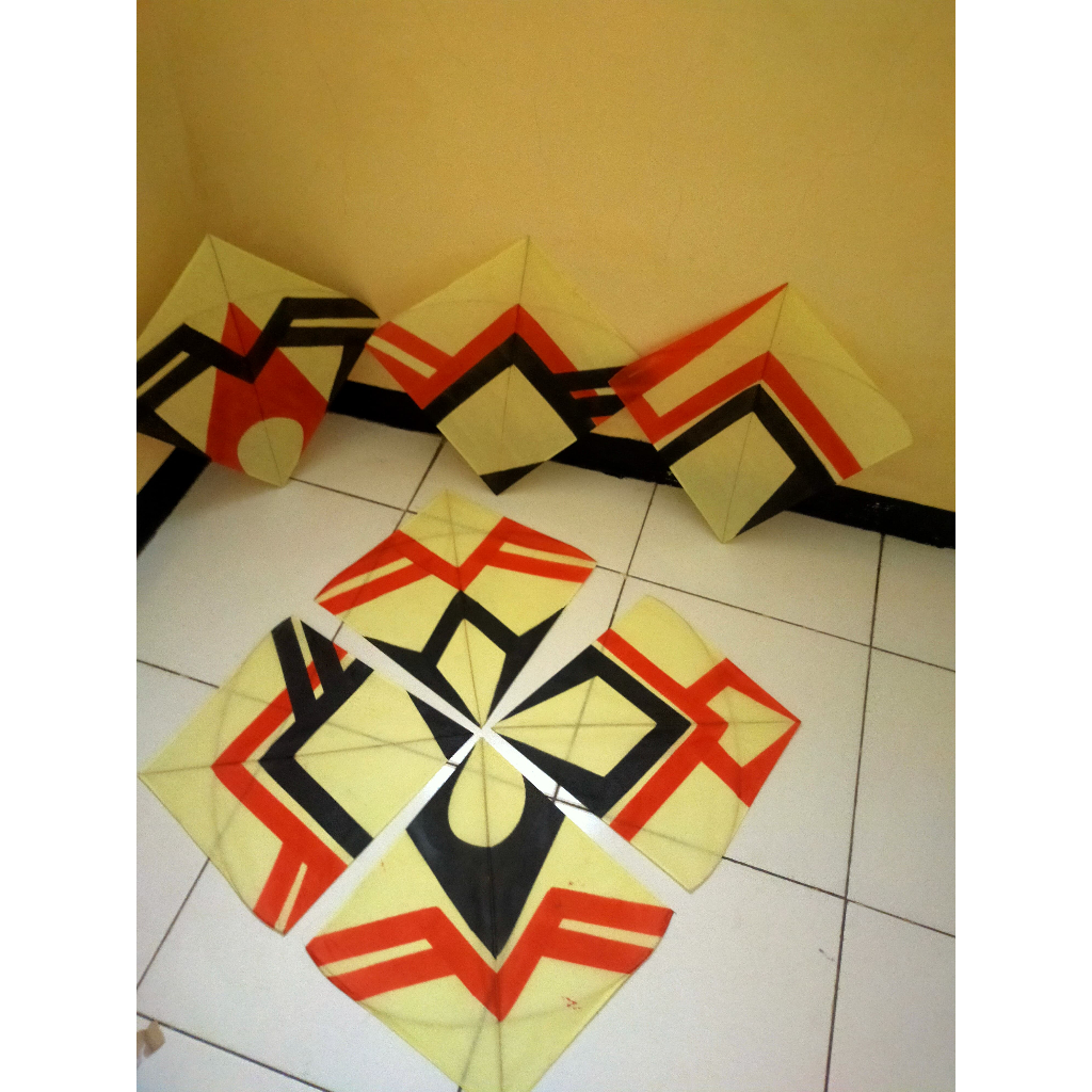 RB22 layangan seot cililin - layang layang seot isi 100/50/25