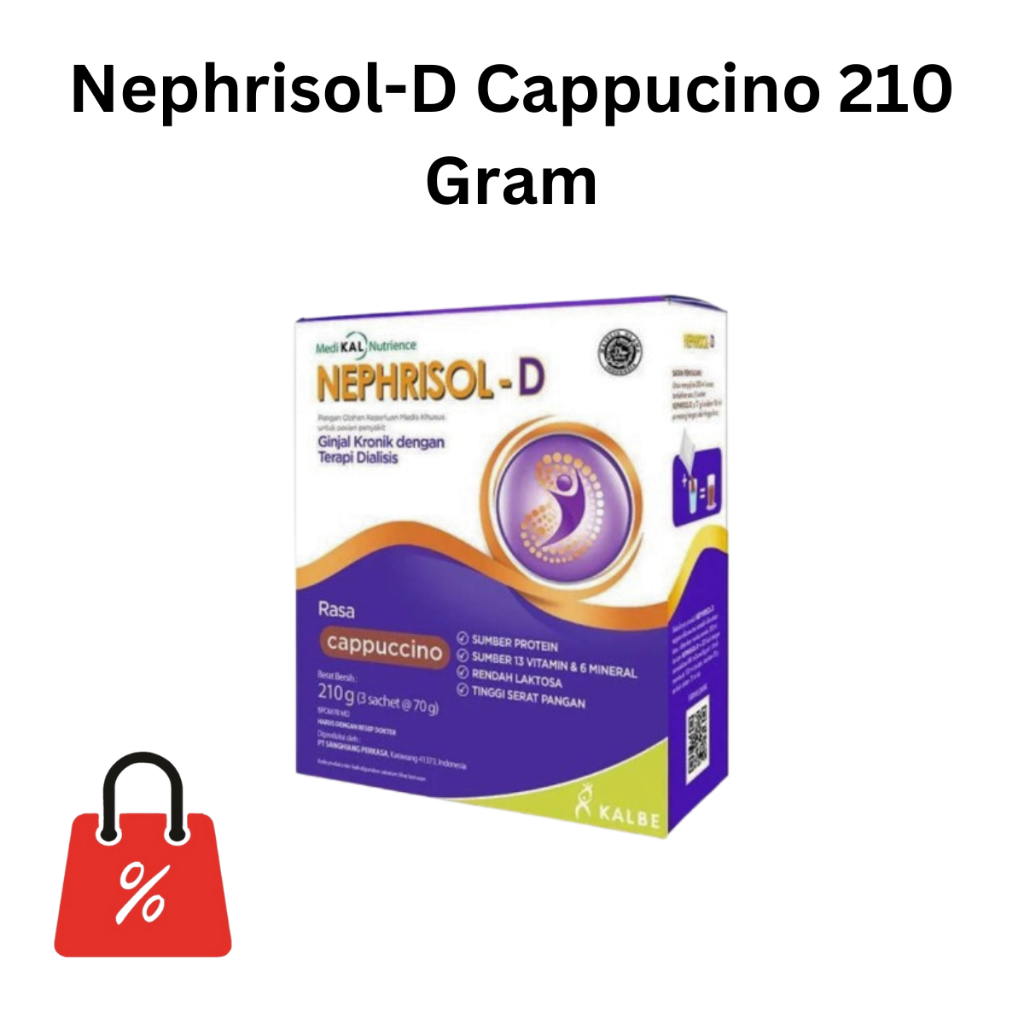 

Nephrisol-D Rasa Cappucino 210 Gram