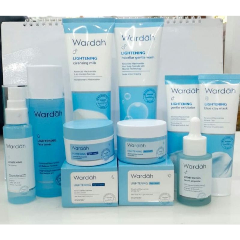 Paket Skincare Wardah Lightening (Paket Lengkap)