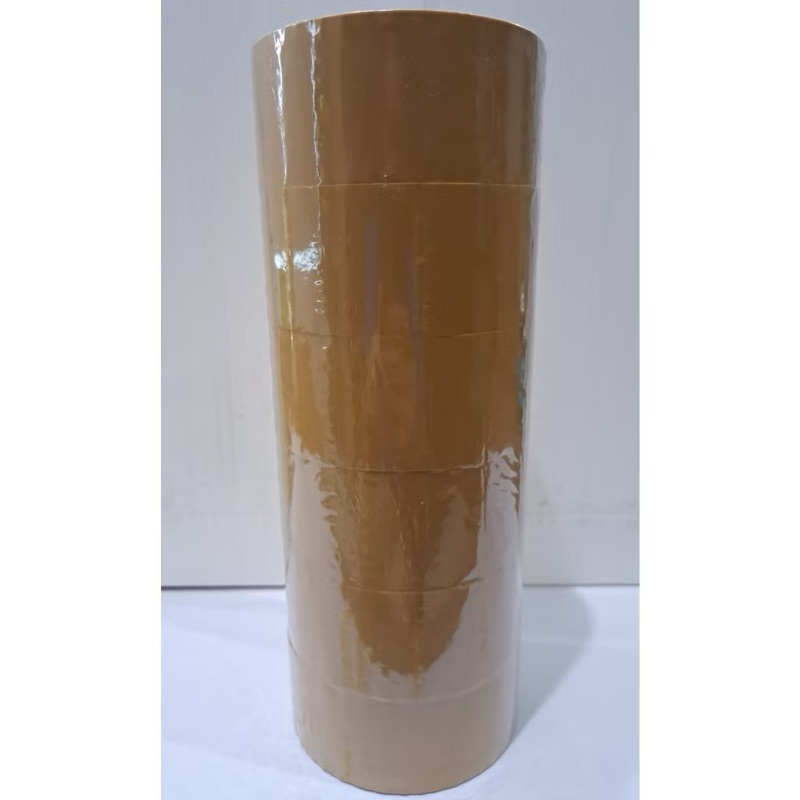 

LAKBAN /SELOTIP /SELASIBAN BENING, COKLAT 45 MM x 90 YARD ECER