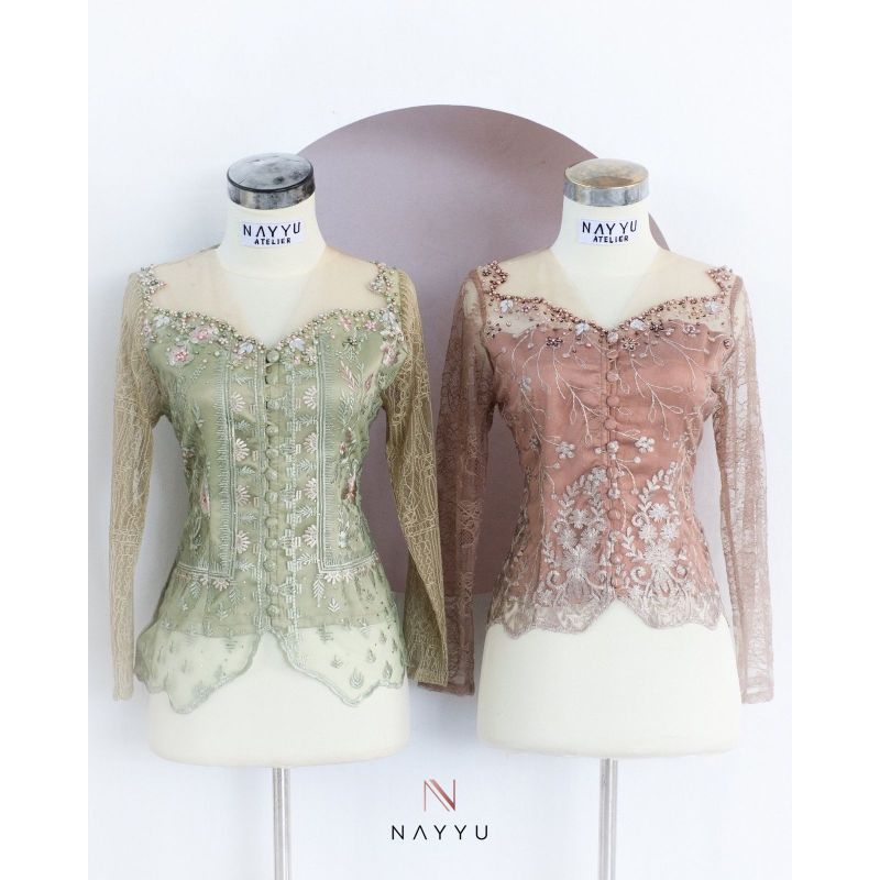 Atasan Kebaya Brokat Payet