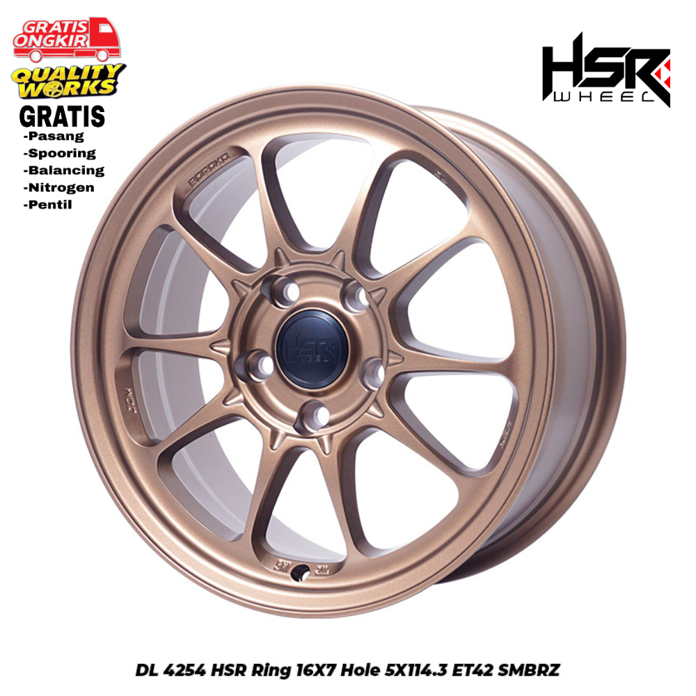 Velg Mobil Ertiga, BRV, Ring 16 Lobang Baut 5 Velg Hsr WHeel Original Model Farian