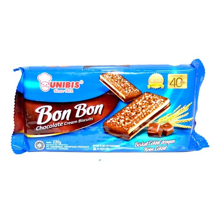 

Unibis BiscuitBon-Bon Coklat 200Gr biskuit