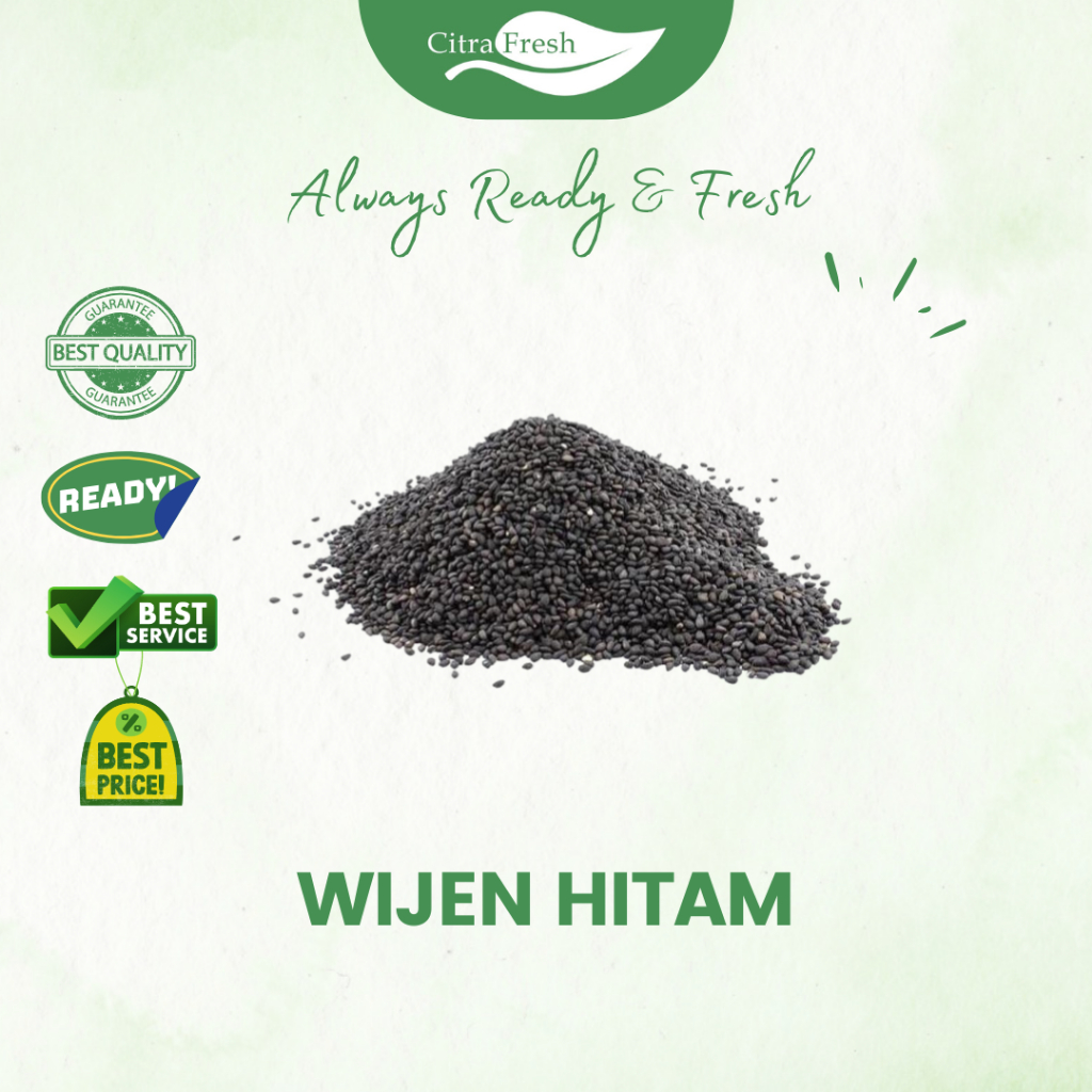

CITRA FRESH Wijen Hitam 250 gram - Selalu Ready dan Fresh