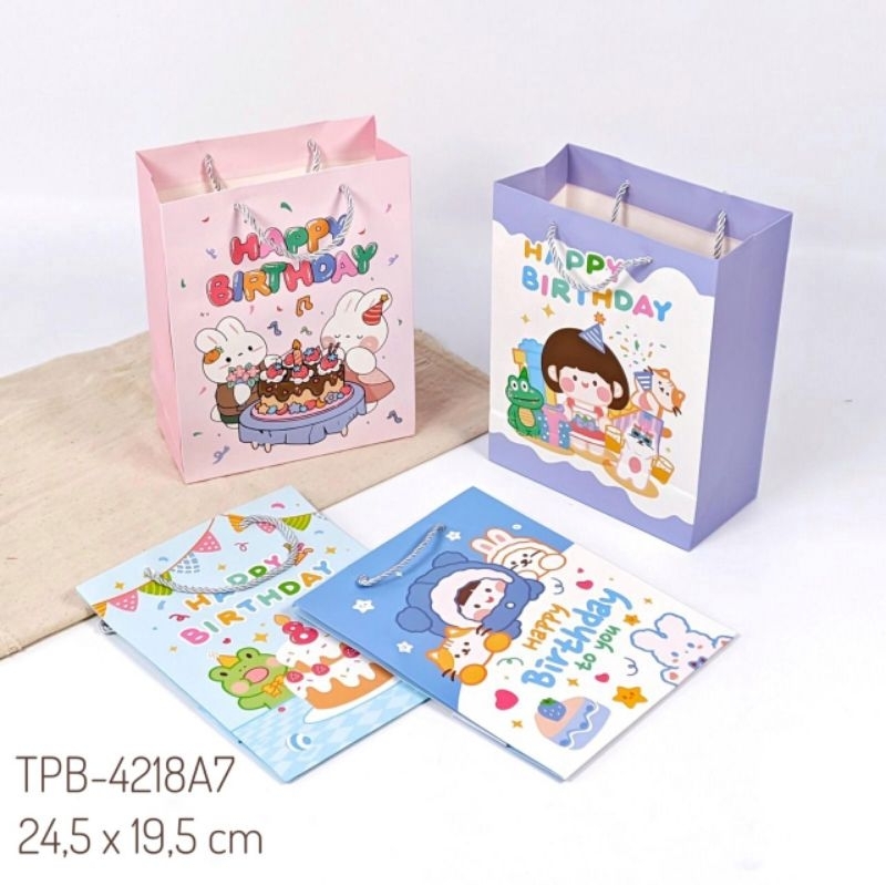 

Paper Bag kiky Seasonal Natal CNY Valentine Imlek Xmas Ultah Craft Paper Tas Kado Kantong Berdiri Hampers Hadiah