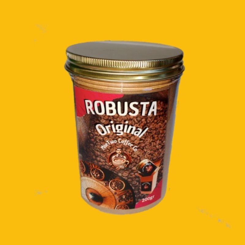 

Kopi Bubuk Robusta 100% 200gr