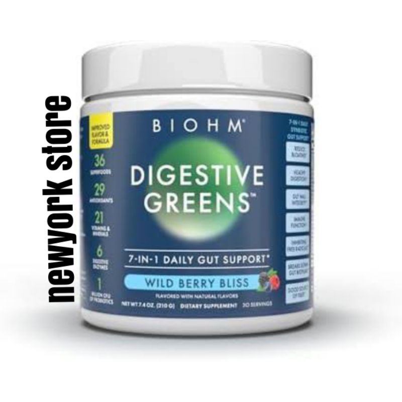 

BIOHM DGESTIVE GREENS WOLD BERRY BLISS