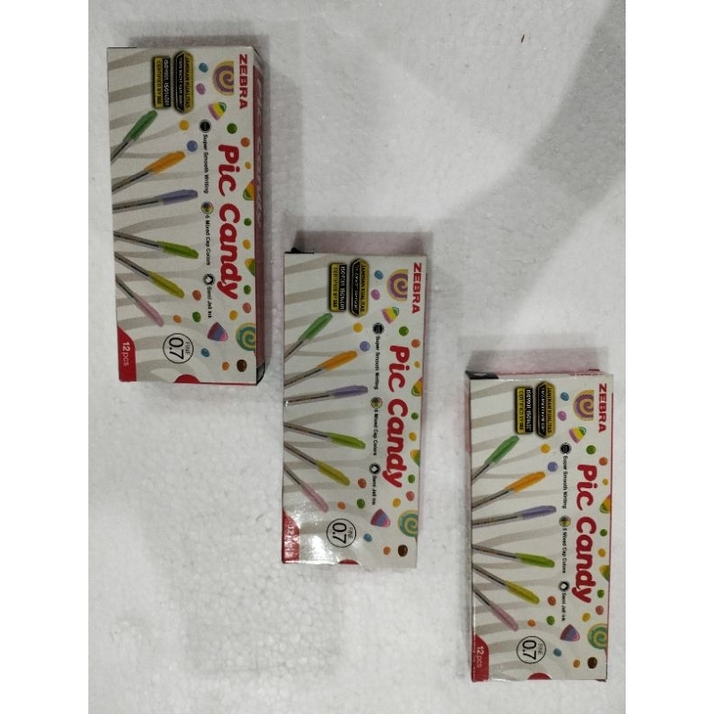 

PEN PIC CANDY HITAM MERK ZEBRA PEN HITAM PEN SEKOLAHAN PEN KANTORAN