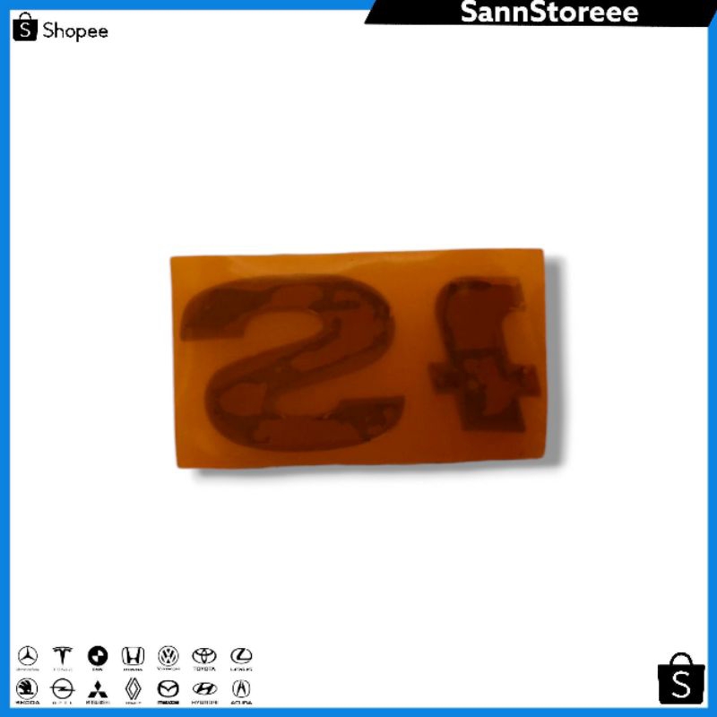 SV1 Emblem Bagasi Xtrail T30 (ST) Genuine Part/ Emblem Logo ST Nissan Xtrail T30 AST