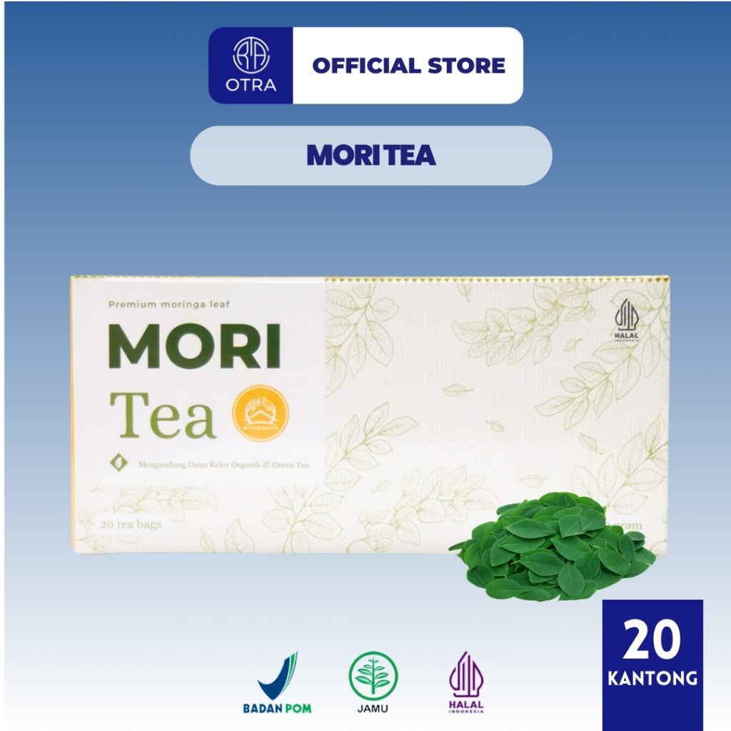 

MORI Tea Teh Celup Daun Kelor Membantu Memelihara Kesehatan Tubuh isi 20 Kantong