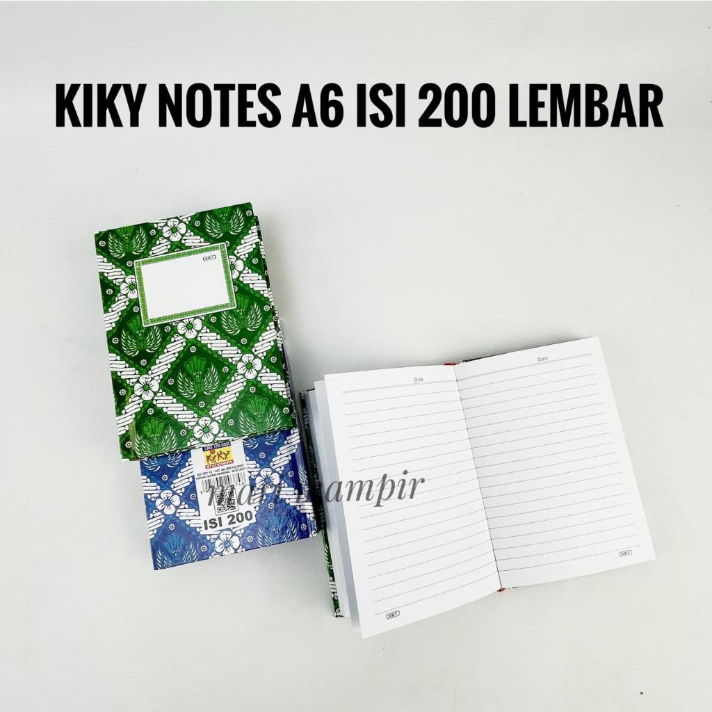 

KIKY NOTES A6 ISI 200 LEMBAR